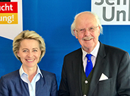Ursula von der Leyen mit Dr. Otto Wulff