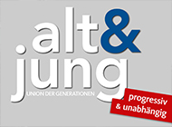 Logo alt und jung