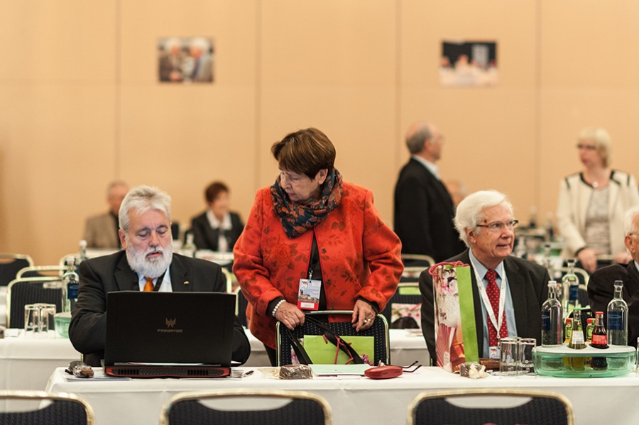 Delegierte der 16. Bundesdelegiertenversammlung
