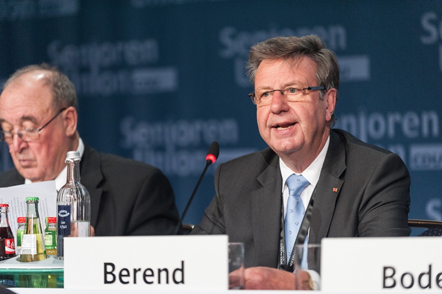 Vorsitzender der Antragskommission - Rolf Berend