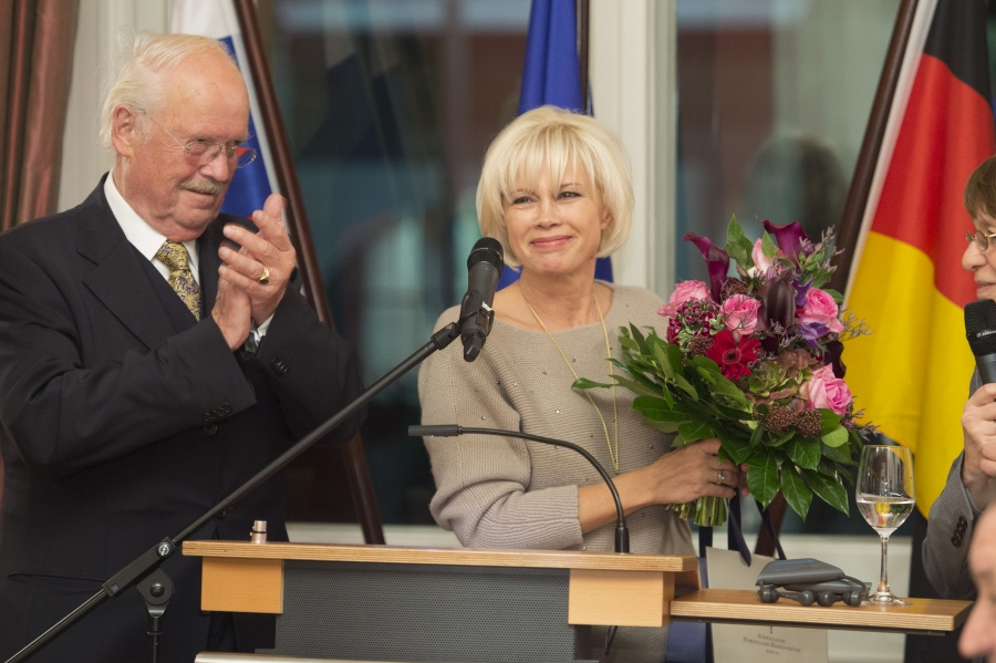 Verleihung der „Goldenen Medaille"