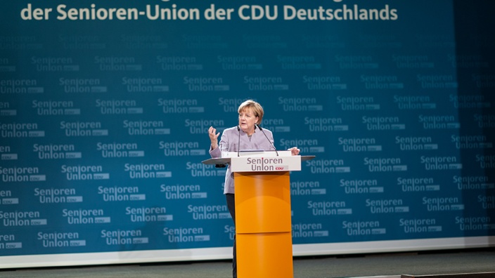 Rede der Bundeskanzlerin und Bundesvorsitzenden der CDU Dr. Angela Merkel