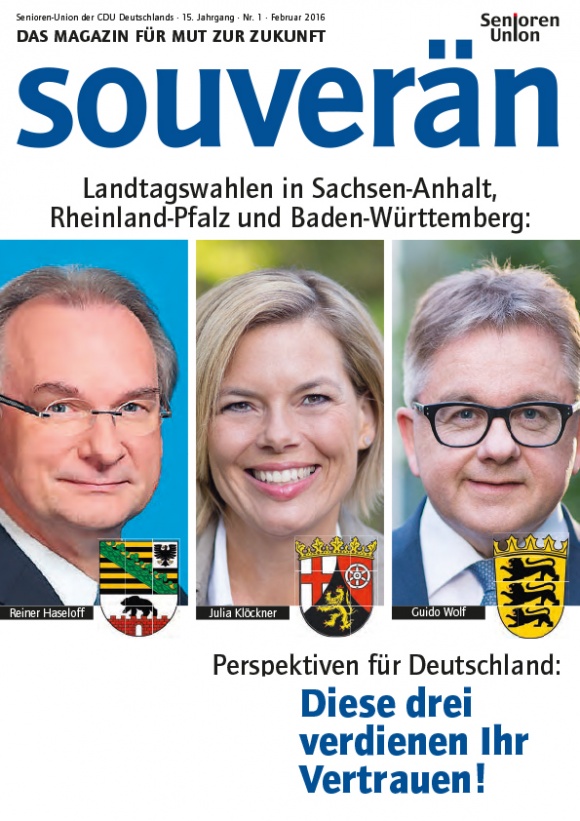 "SOUVERÄN" - Ausgabe 01/2016