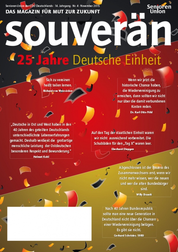 "SOUVERÄN" - Ausgabe 04/2015