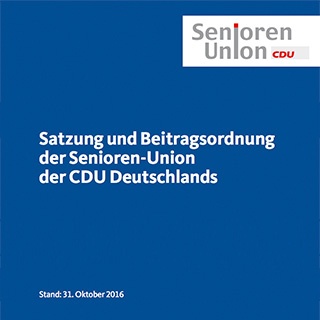 Satzung und Beitragsordnung