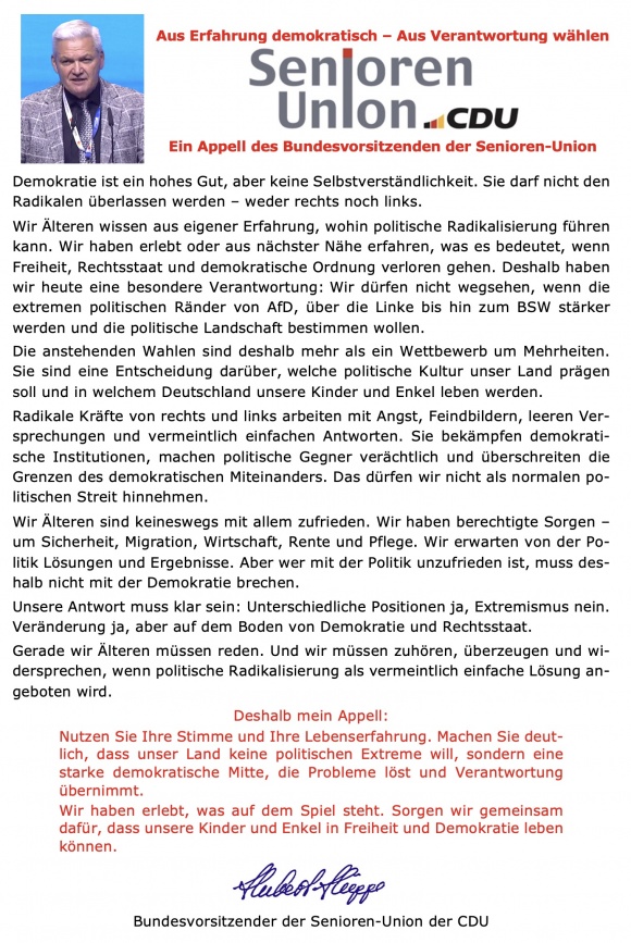 Wahlaufruf