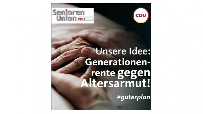 Gegen Altersarmut!